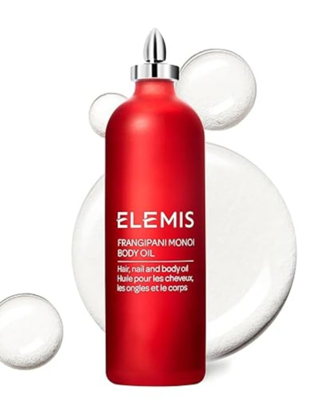 ELEMIS Frangipani Monoi Body Oil 100ml - Luxurious Nourishing for Skin & Hair